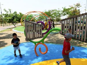 Parque Samanes recupera las áreas verdes y los juegos infantiles