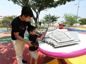 Parque Samanes recupera las áreas verdes y los juegos infantiles