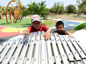 Parque Samanes recupera las áreas verdes y los juegos infantiles