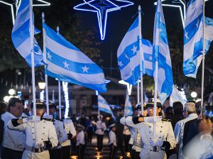 Alcalde Aquiles Alvarez inicia los festejos por los 204 años de independencia con el Saludo a la Aurora Gloriosa