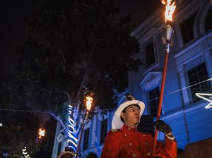 Alcalde Aquiles Alvarez inicia los festejos por los 204 años de independencia con el Saludo a la Aurora Gloriosa