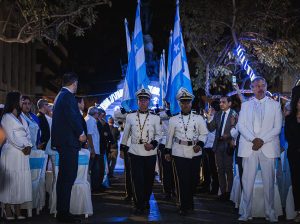 Alcalde Aquiles Alvarez inicia los festejos por los 204 años de independencia con el Saludo a la Aurora Gloriosa