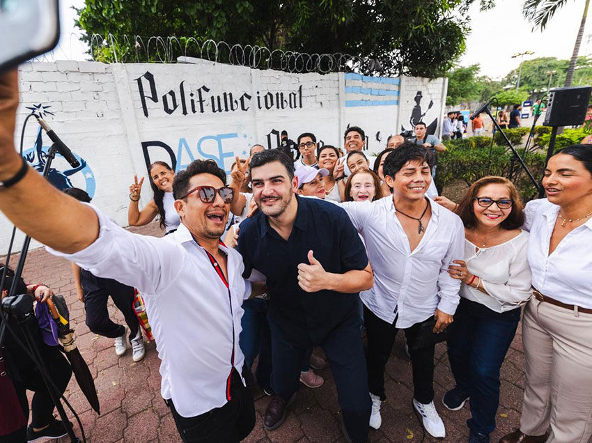 Alcalde Aquiles Alvarez inauguró nuevo polifuncional en Puerto Liza que beneficiará a más de 158,000 personas