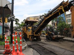 Obras Públicas arranca intervención en calles del centro de Guayaquil