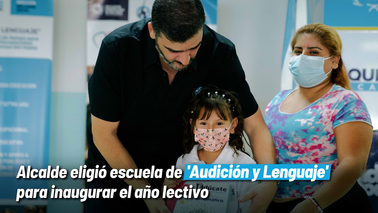 Alcalde eligió escuela de Audición y Lenguaje para inaugurar el año lectivo