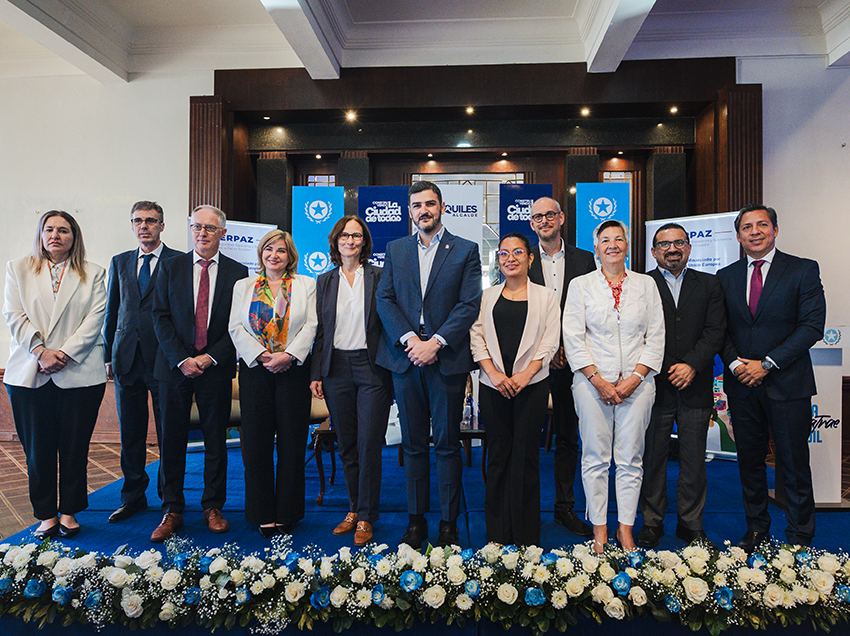 Inversión europea apuesta por reconstruir comunidades y prevenir violencia en Guayaquil