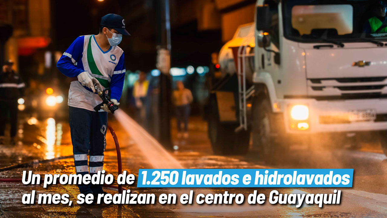 Brigadas de limpieza intensifican su labor en diferentes puntos de alta afluencia del centro