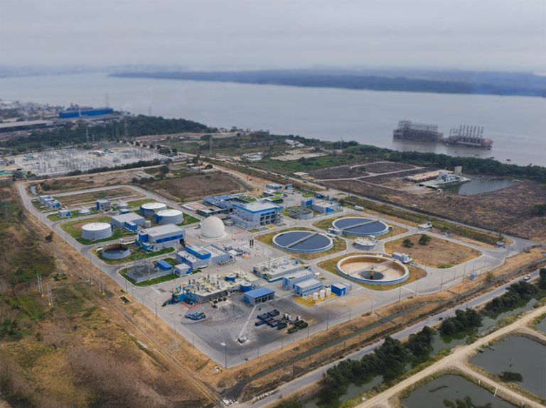 En su primer año, PTAR Las Esclusas trató agua equivalente a 27.000 piscinas olímpicas
