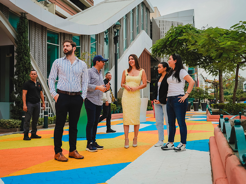Urbanismo táctico cambia el centro de la ciudad con color y movilidad